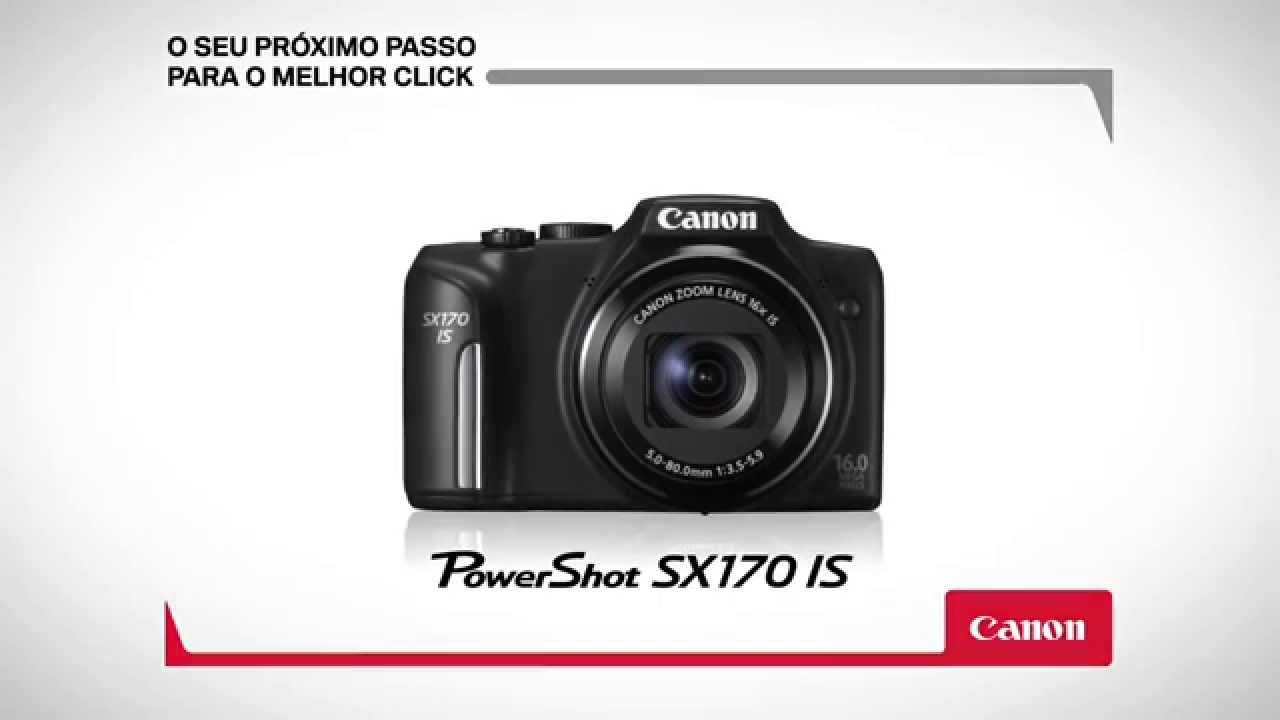 Canon powershot sx170 is camera user guide