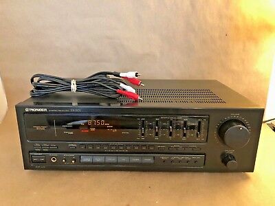 Pioneer Sx-201 Fm Stereo Am Receiver User Manual